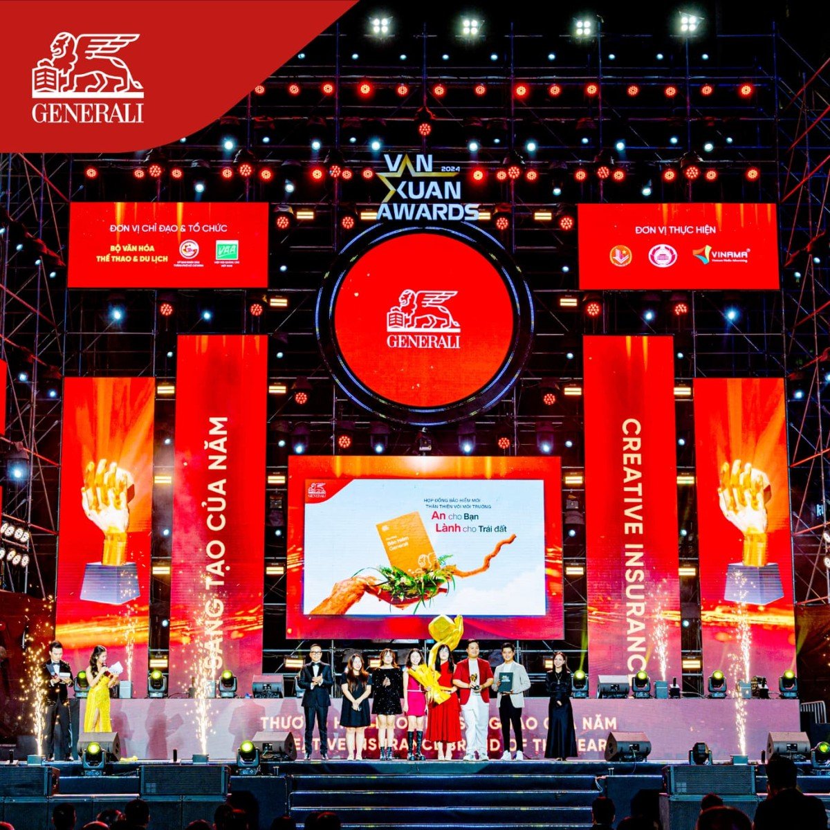 Generali Việt Nam được vinh danh “Thương hiệu bảo hiểm sáng tạo của năm” tại Vạn Xuân Awards 2024